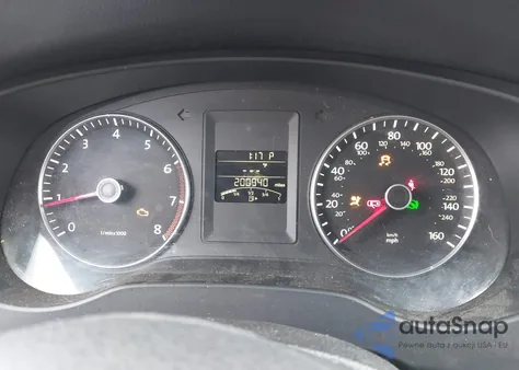 2012 Volkswagen Jetta 2.5L Se из США, поврежденный, VIN 3VWDX7AJ5CM340448